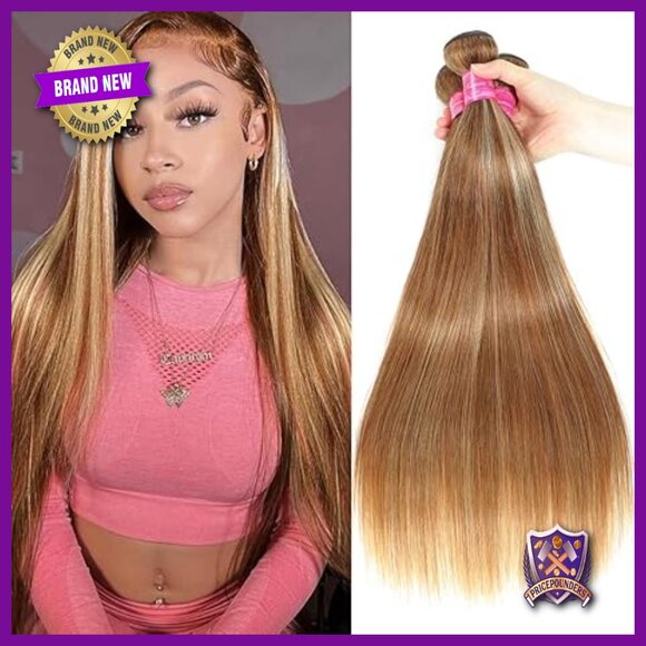 30 Inch Brazilian Straight Human Hair Extensions 100% Virgin Unprocessed main image 5